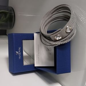 Swarovski wrap crystal bracelet